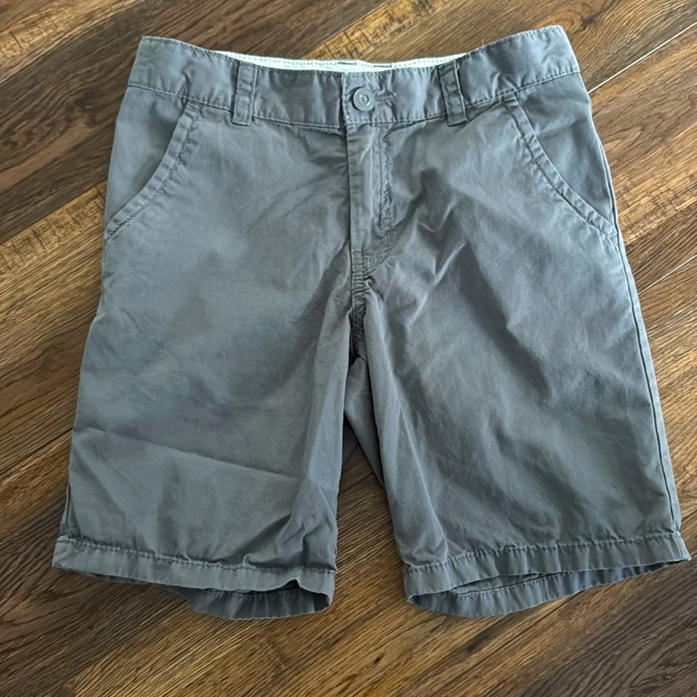 Cat & Jack grey shorts size 10 boys. Adjustable waist. Target. 100% cotton.